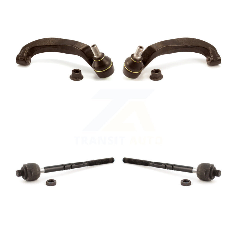 Front Outer & Inner Steering Tie Rod End Kit For 2004-2005 Mercedes-Benz E320 AWD KTR-104958