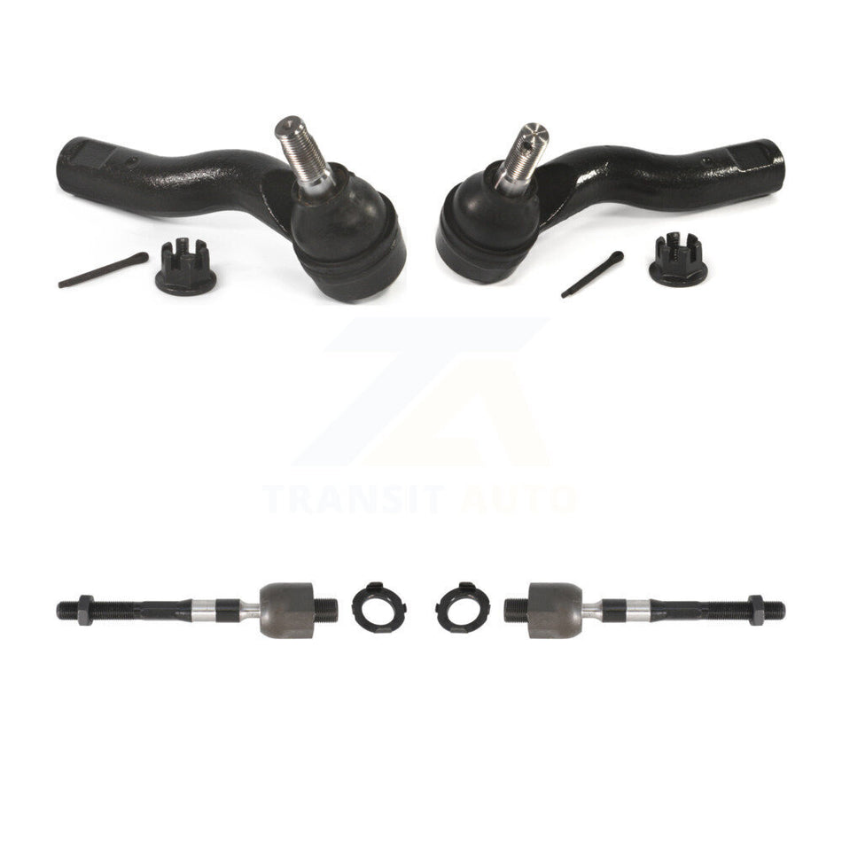 Front Outer & Inner Steering Tie Rod End Kit For Ford Fusion Lincoln MKZ KTR-104966