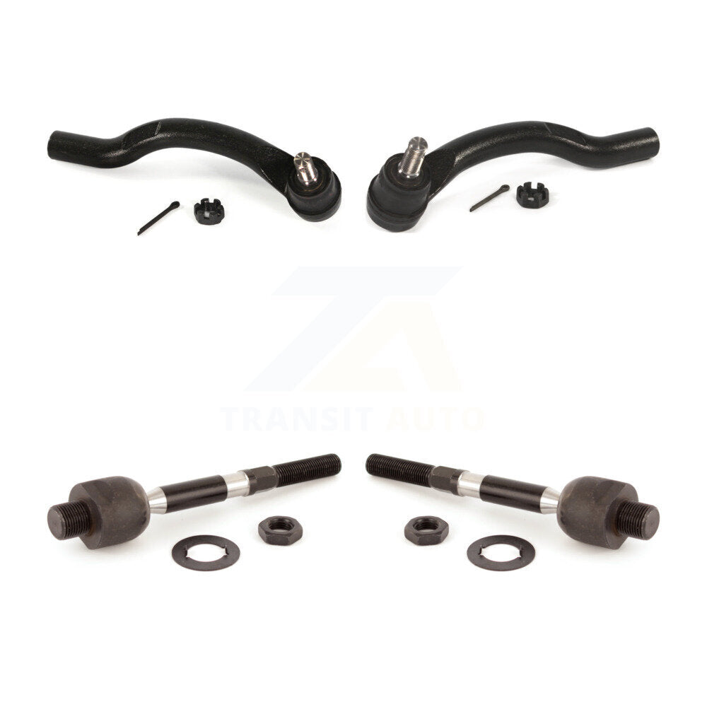 Front Outer & Inner Steering Tie Rod End Kit For Honda Civic Acura ILX KTR-104970