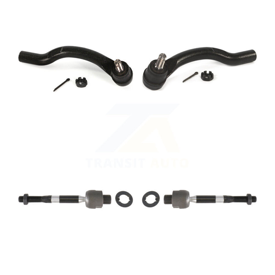 Front Outer & Inner Steering Tie Rod End Kit For Honda Civic Acura ILX KTR-104970