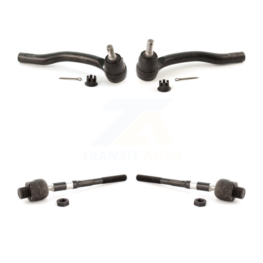 Front Outer & Inner Steering Tie Rod End Kit For 2007-2015 Mazda CX-9 KTR-104997