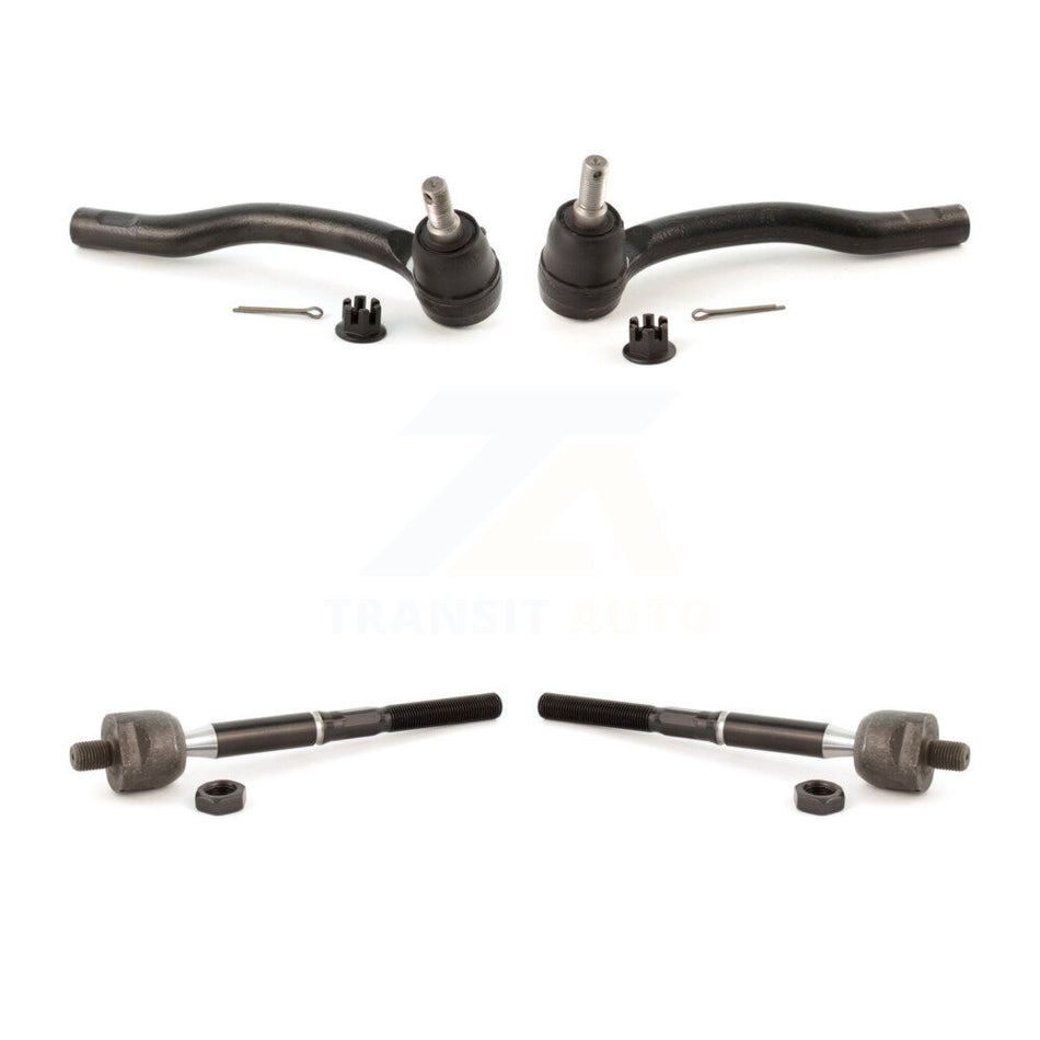 Front Outer & Inner Steering Tie Rod End Kit For 2007-2012 Mazda CX-7 KTR-104998