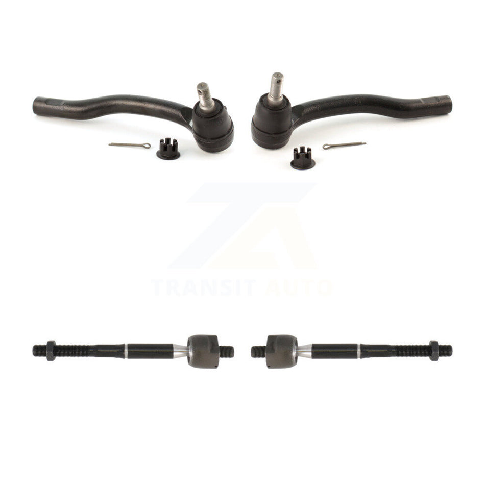 Front Outer & Inner Steering Tie Rod End Kit For 2007-2012 Mazda CX-7 KTR-104998