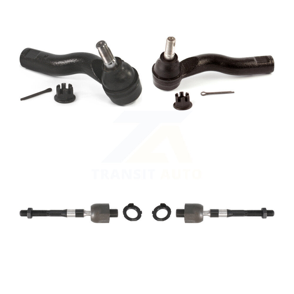 Front Outer & Inner Tie Rod End Kit For Ford Fusion Mazda 6 Lincoln MKZ Zephyr Mercury KTR-105005