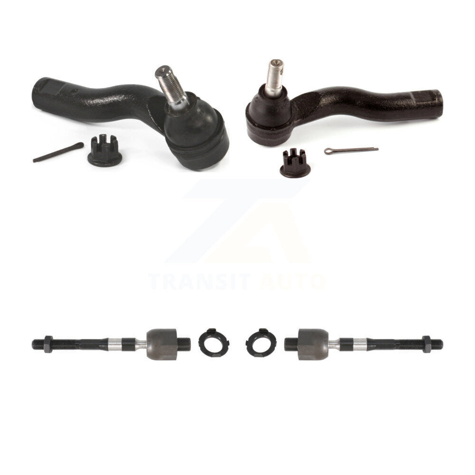 Front Outer & Inner Tie Rod End Kit For Ford Fusion Mazda 6 Lincoln MKZ Zephyr Mercury KTR-105005