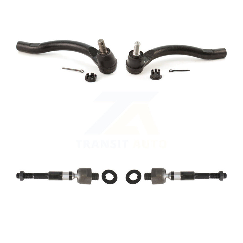 Front Outer & Inner Steering Tie Rod End Kit For 2006-2011 Honda Civic 1.8L KTR-105010