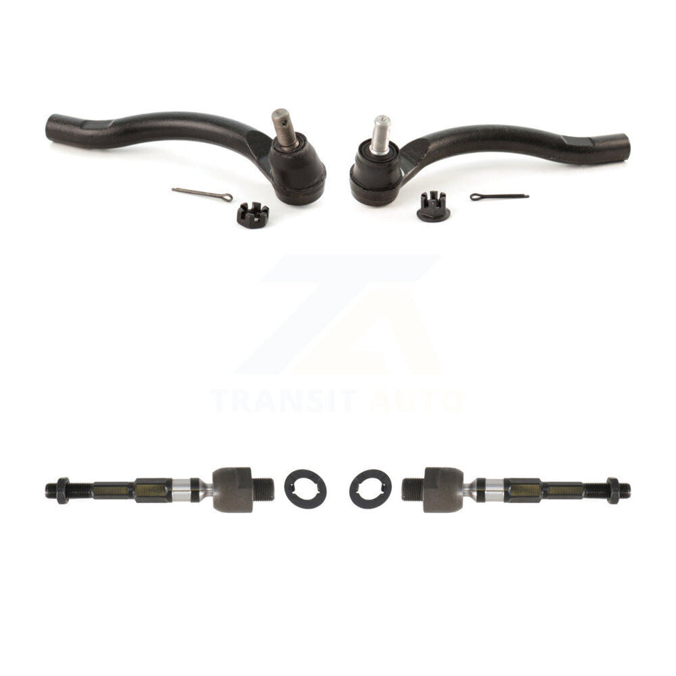 Front Outer & Inner Steering Tie Rod End Kit For 2006-2011 Honda Civic Acura CSX KTR-105011