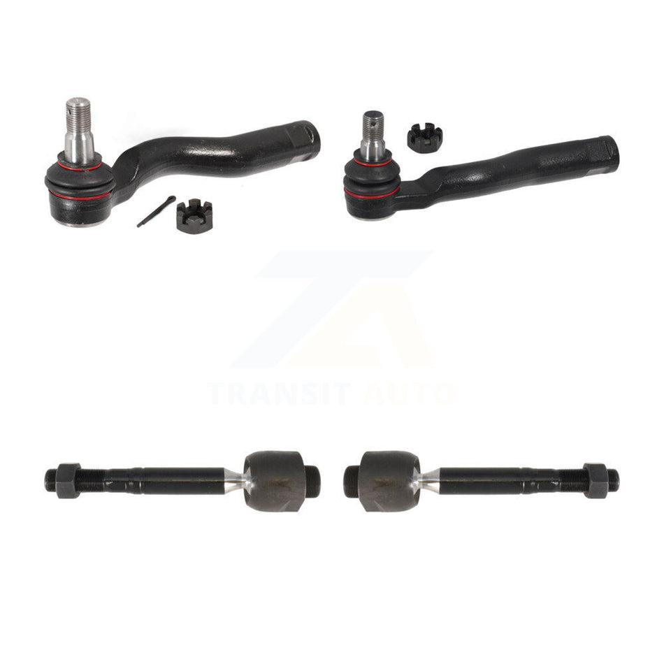 Front Outer & Inner Steering Tie Rod End Kit For Toyota Tundra Sequoia KTR-105012