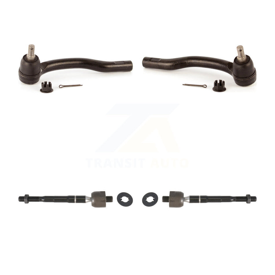 Front Outer & Inner Steering Tie Rod End Kit For 2007-2013 Acura MDX KTR-105019