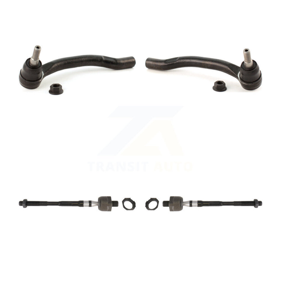 Front Outer & Inner Steering Tie Rod End Kit For 2009-2014 Nissan Murano KTR-105036