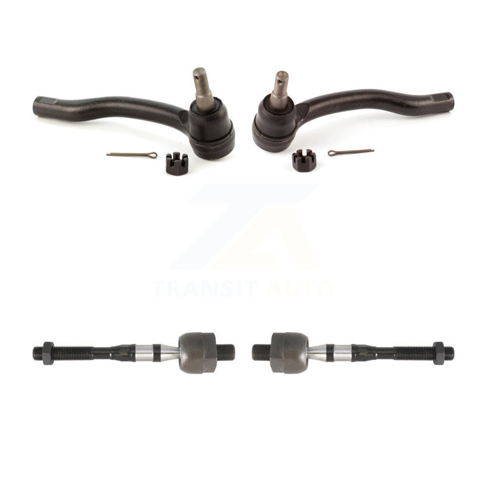 Front Outer & Inner Steering Tie Rod End Kit For INFINITI Q50 G37 QX50 EX35 Q60 EX37 KTR-105041