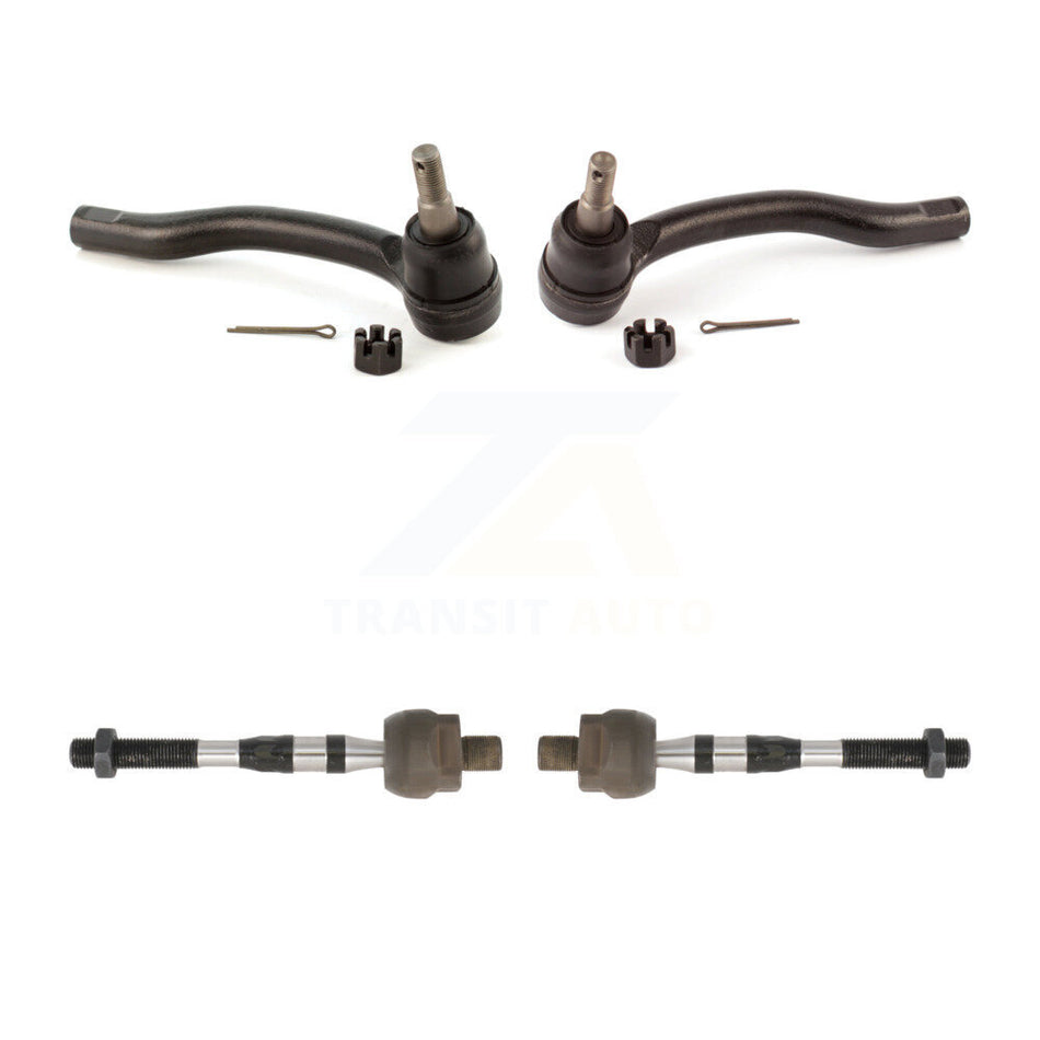 Front Outer & Inner Steering Tie Rod End Kit For 2006-2010 INFINITI M35 M45 KTR-105042