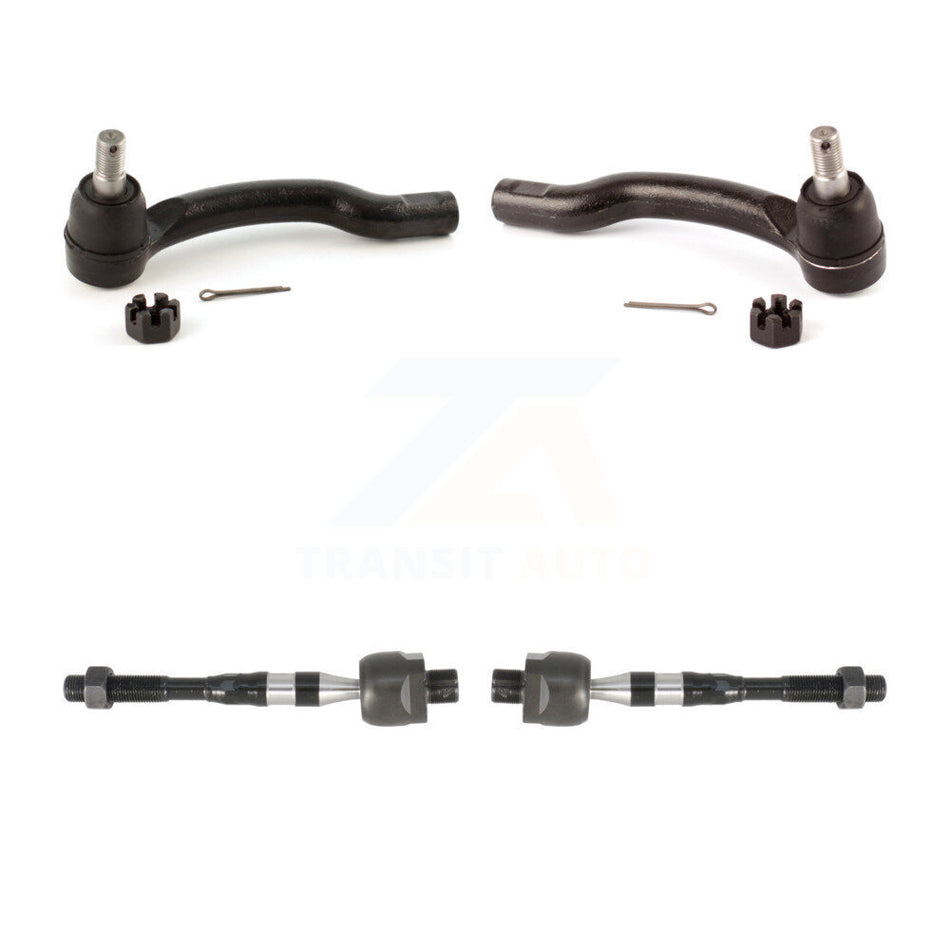 Front Outer & Inner Tie Rod End Kit For Nissan Frontier Pathfinder Xterra Suzuki Equator KTR-105044