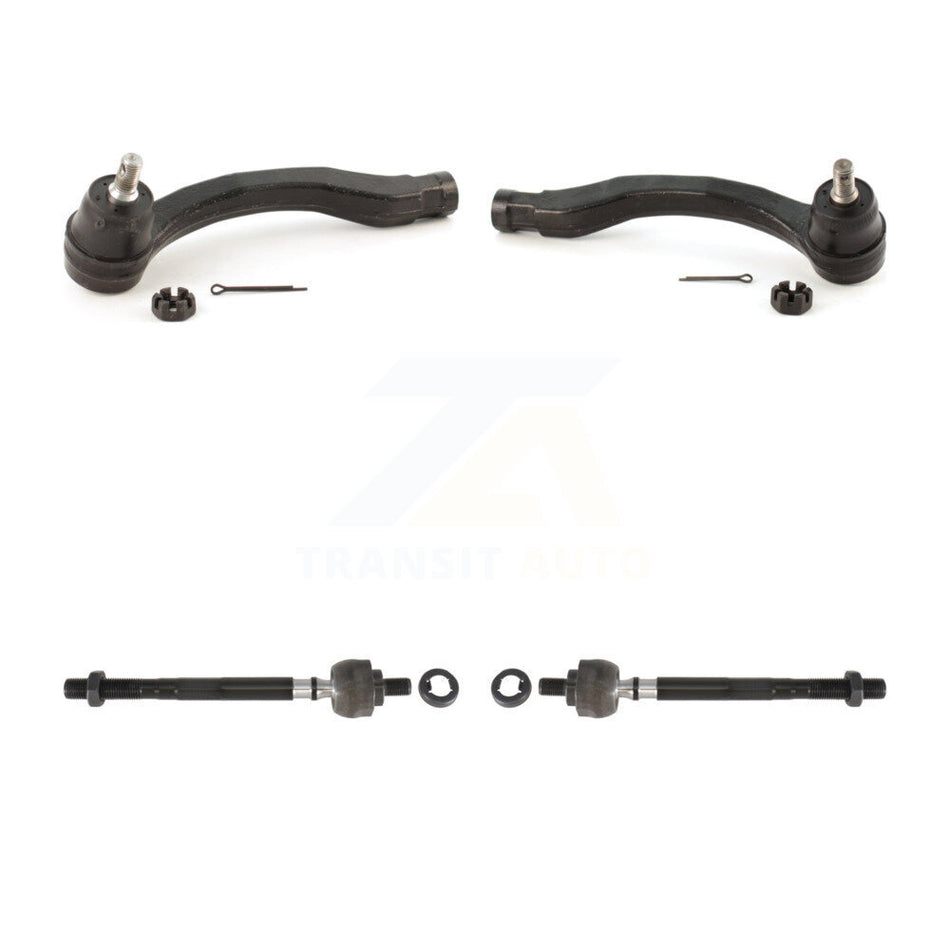 Front Outer & Inner Steering Tie Rod End Kit For 1997-2001 Honda CR-V KTR-105048