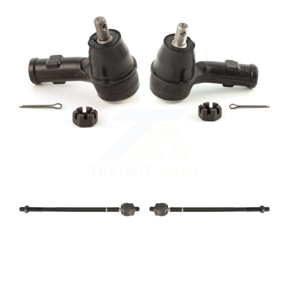 Front Outer & Inner Tie Rod End Kit For 2009-2011 Ford Focus With Fixed Ratio Steering KTR-105055