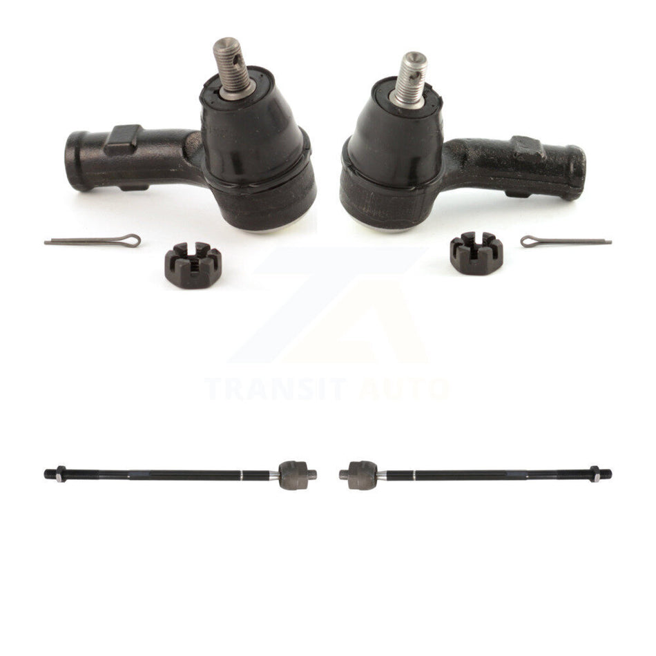 Front Outer & Inner Tie Rod End Kit For 2009-2011 Ford Focus Without Fixed Ratio Steering KTR-105056