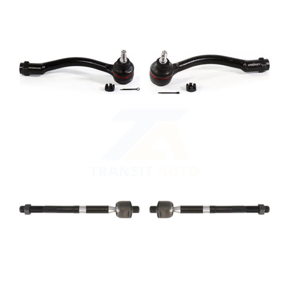 Front Outer & Inner Steering Tie Rod End Kit For Kia Forte Forte5 Koup KTR-105057