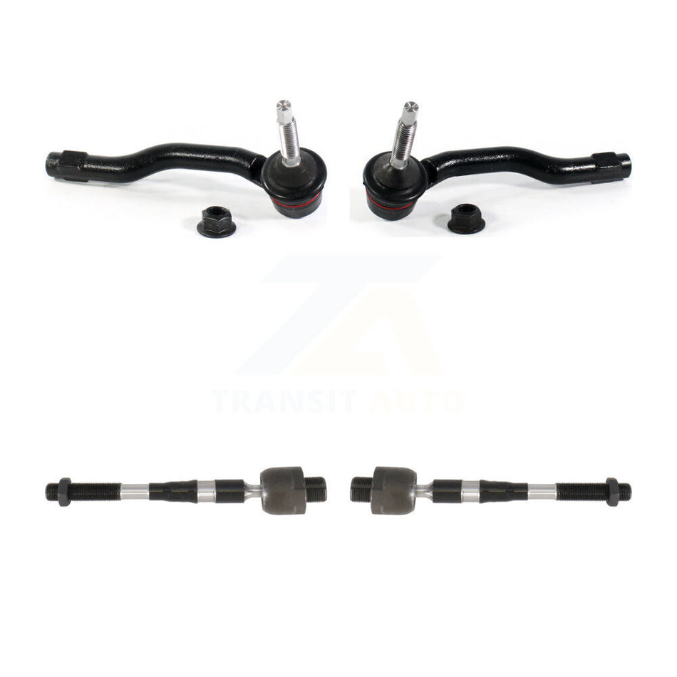 Front Outer & Inner Steering Tie Rod End Kit For 2015-2016 Ford Edge To 12 23 14 KTR-105061