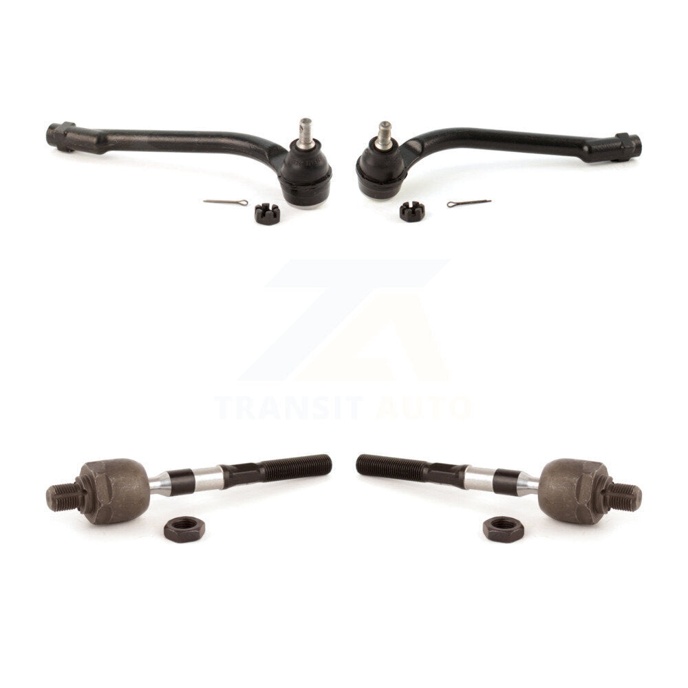 Front Outer & Inner Steering Tie Rod End Kit For Kia Forte Koup Forte5 KTR-105067