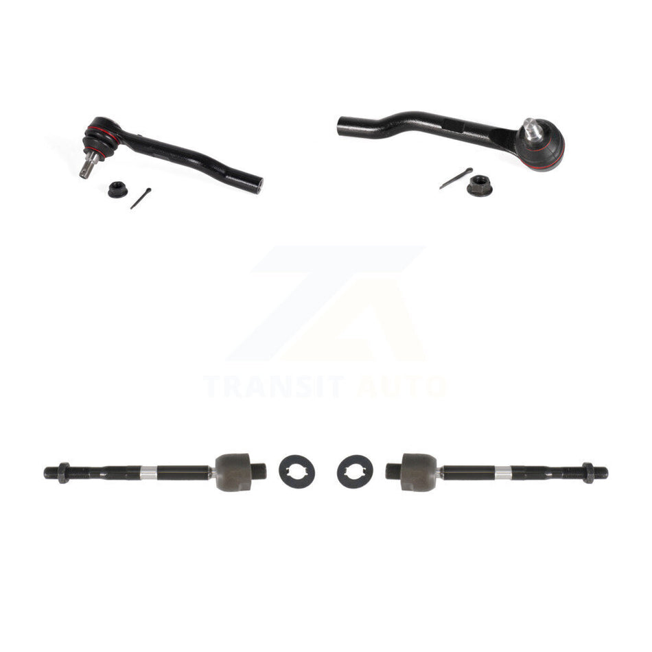 Front Outer & Inner Steering Tie Rod End Kit For Honda Pilot Acura MDX Ridgeline Passport KTR-105070