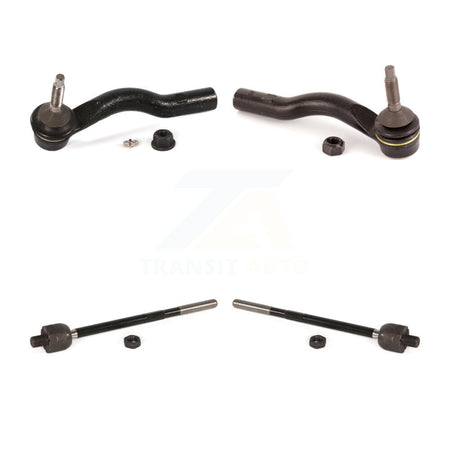 Front Outer & Inner Tie Rod End Kit For Ford Crown Victoria Lincoln Town Car Mercury KTR-105076