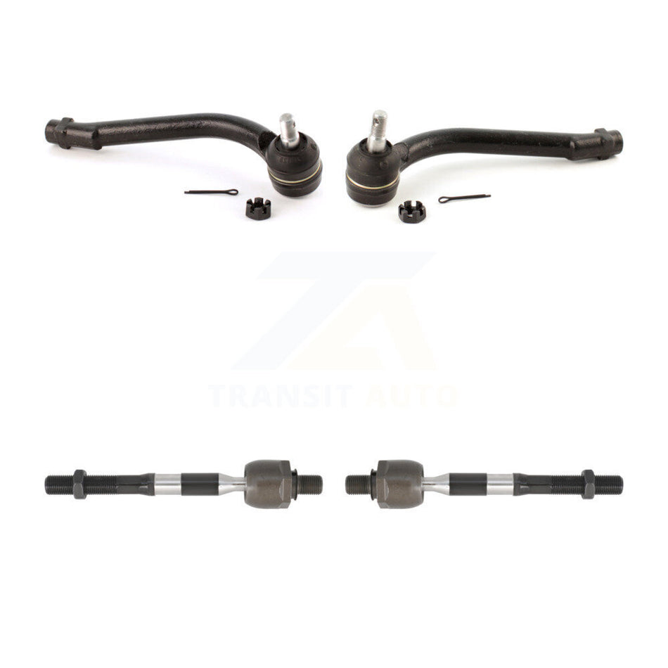 Front Outer & Inner Steering Tie Rod End Kit For Hyundai Santa Fe Kia Sorento KTR-105077