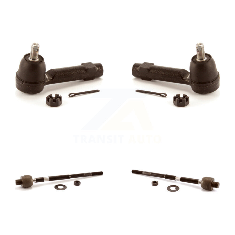 Front Outer & Inner Steering Tie Rod End Kit For 2007-2008 Honda Fit KTR-105094