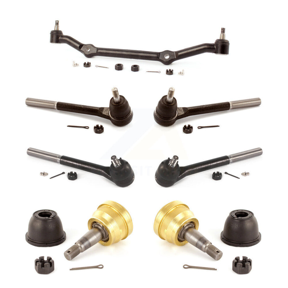 Front Inner Outer Tie Rods Center Link & Lower Ball Joints Kit For Chevrolet GMC Blazer KTR-105122