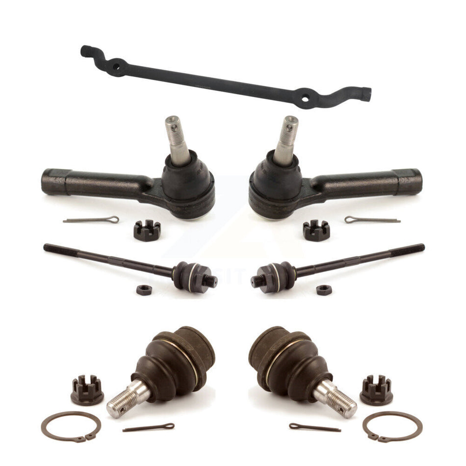 Front Inner Outer Tie Rods Center Link & Lower Ball Joints Kit For Chevrolet GMC 1500 XL KTR-105123