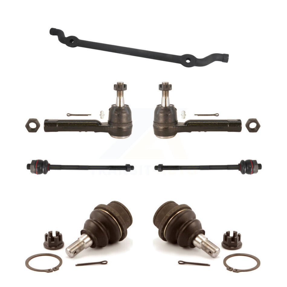 Front Inner Outer Tie Rods Center Link & Lower Ball Joints Kit For Chevrolet GMC 1500 XL KTR-105123