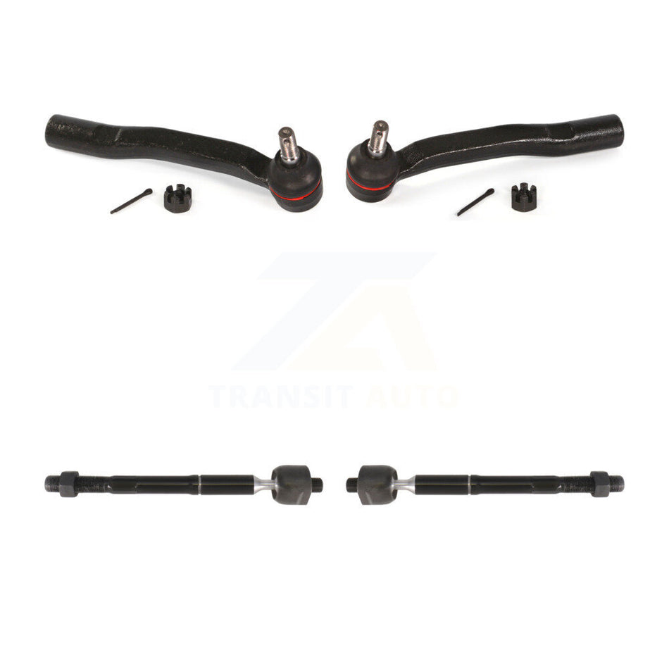 Front Outer & Inner Steering Tie Rod End Kit For 2011-2020 Toyota Sienna KTR-105129
