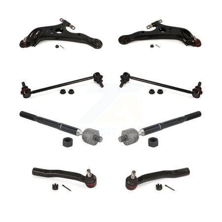 Front Control Arm And Ball Joint Tie Rod End Link Kit (8Pc) For 2011-2020 Toyota Sienna KTR-105154