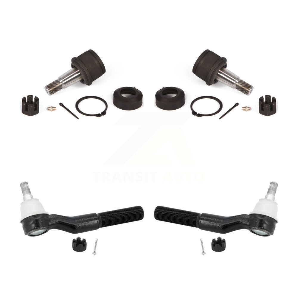 Front Suspension Ball Joint Tie Rod End Kit For 2011-2022 Ford F-350 Super Duty F-250 RWD KTR-105287