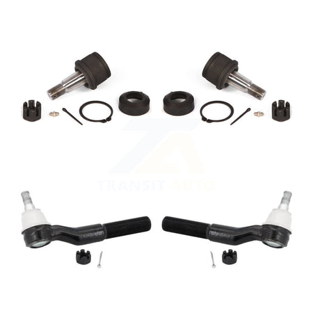 Front Suspension Ball Joint Tie Rod End Kit For 2011-2022 Ford F-350 Super Duty F-250 RWD KTR-105287
