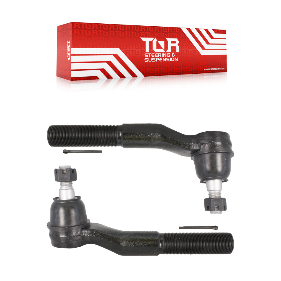 Front Outer Steering Tie Rod End Pair For 2011-2022 Ford F-350 Super Duty F-250 RWD KTR-105290