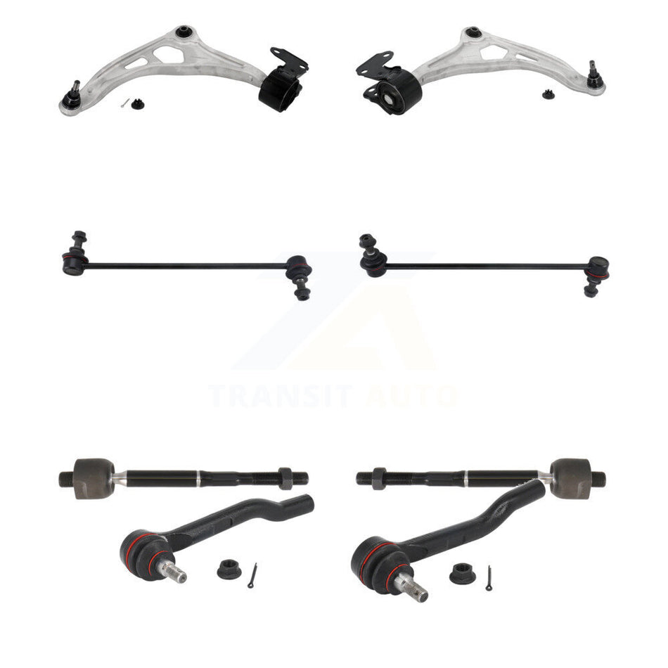 Front Control Arm And Ball Joint Tie Rod End Link Kit (8Pc) For 2018-2024 Honda Odyssey KTR-105292