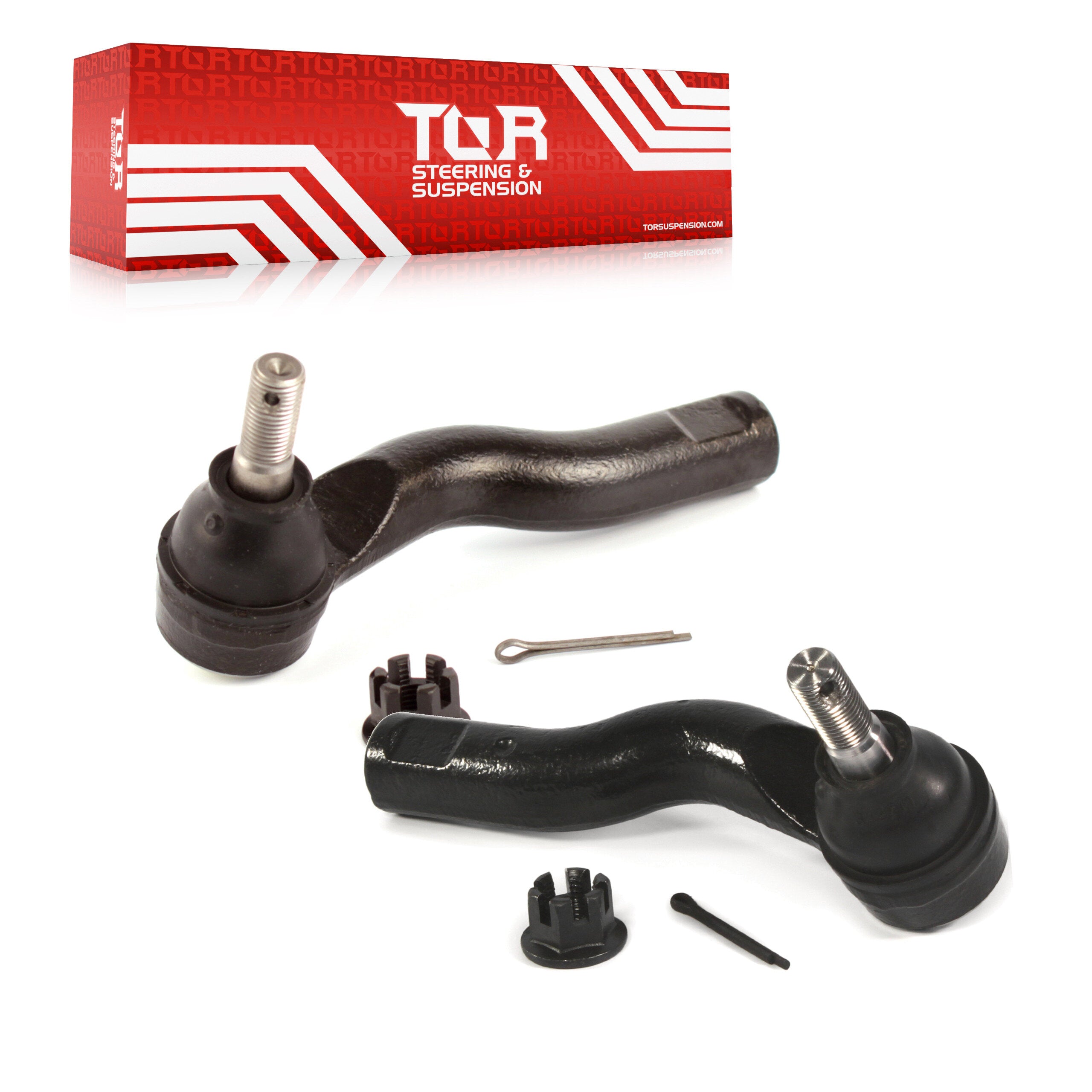Front Outer Tie Rod End Kit For Ford Fusion Mazda 6 Lincoln MKZ Zephyr Mercury Milan KTR-105344