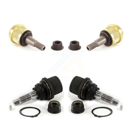Front Lower & Upper Suspension Ball Joints Kit For Ram 3500 Dodge KTR-105365