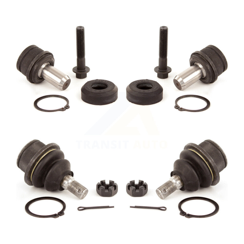 Front Lower & Upper Ball Joints Kit For 1997 Ford F-250 With Independent Suspension KTR-105366