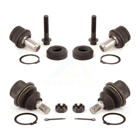 Front Lower & Upper Ball Joints Kit For 1997 Ford F-250 With Independent Suspension KTR-105366