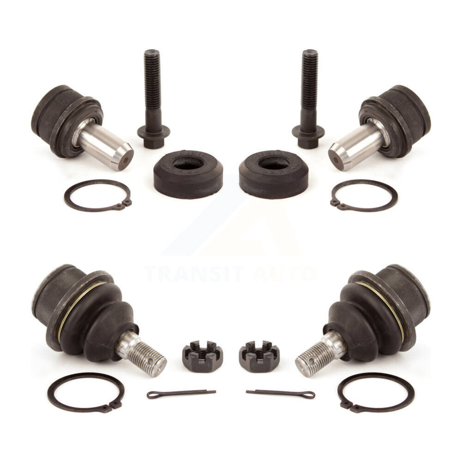 Front Lower & Upper Ball Joints Kit For 1997 Ford F-250 With Independent Suspension KTR-105366