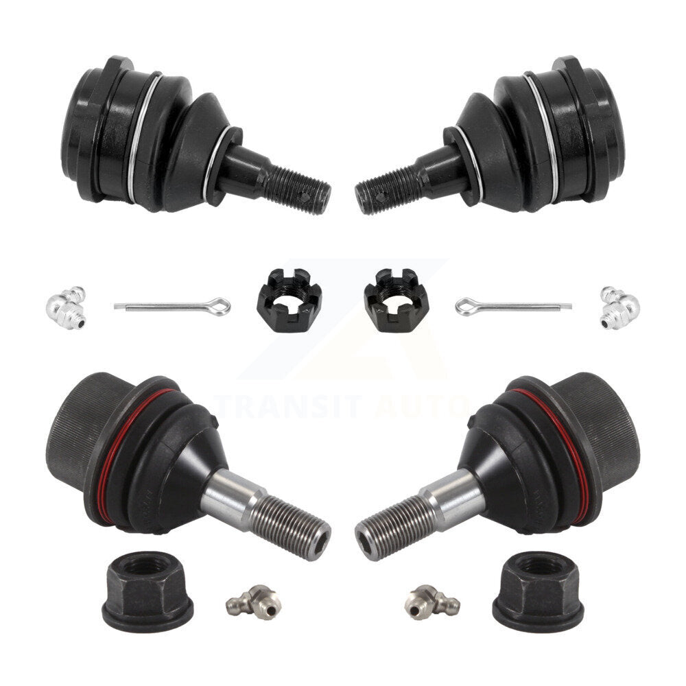 Front Lower & Upper Ball Joints Kit For 2011-2015 Jeep Grand Cherokee Dodge Durango KTR-105367