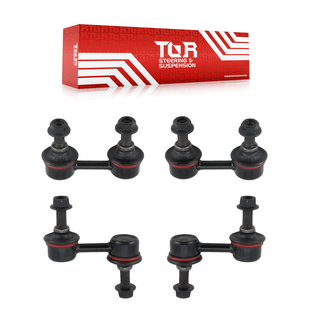 Front Rear Suspension Stabilizer Bar Link Kit For 1992-1996 Mitsubishi Diamante KTR-105399