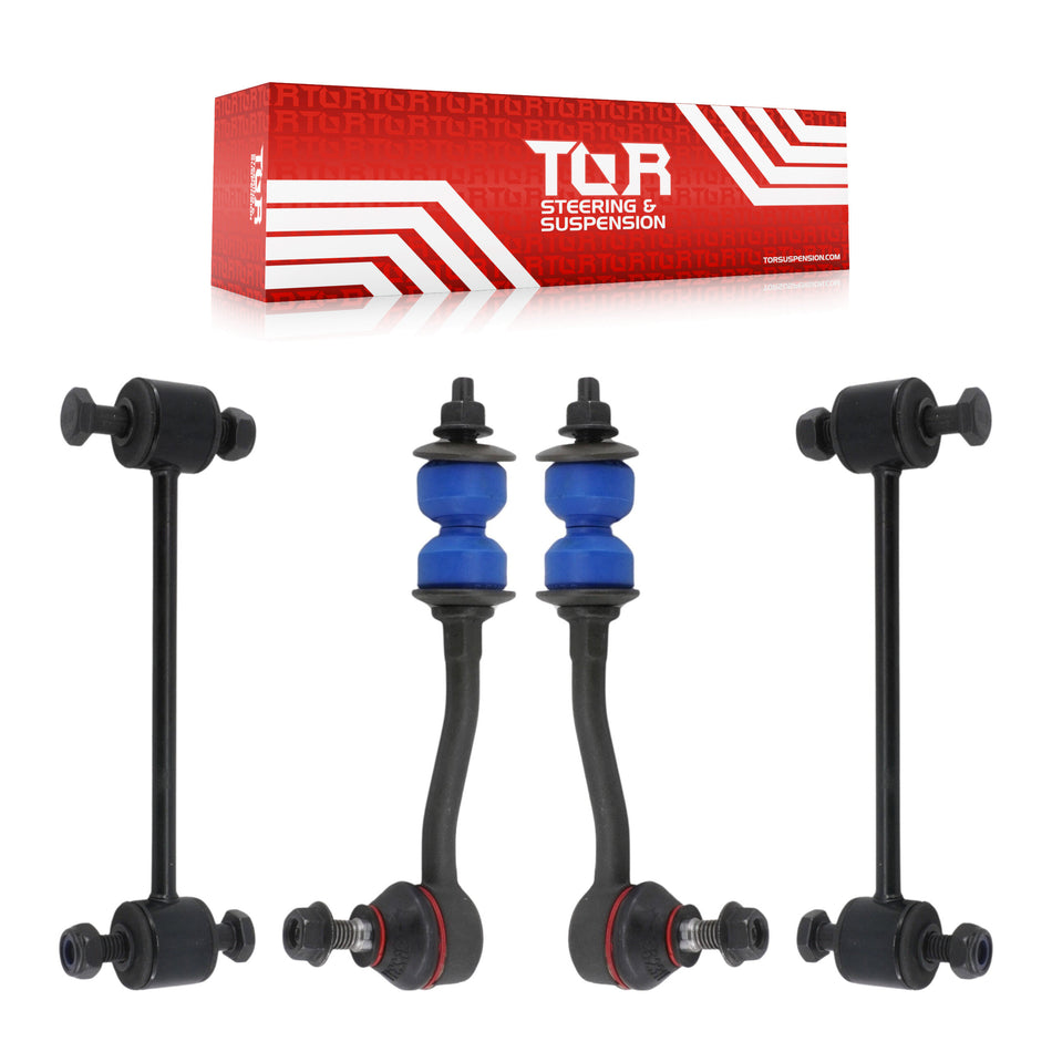 Front Rear Suspension Sway Bar Link Kit For 1997-2004 Dodge Dakota RWD With Metal KTR-105412