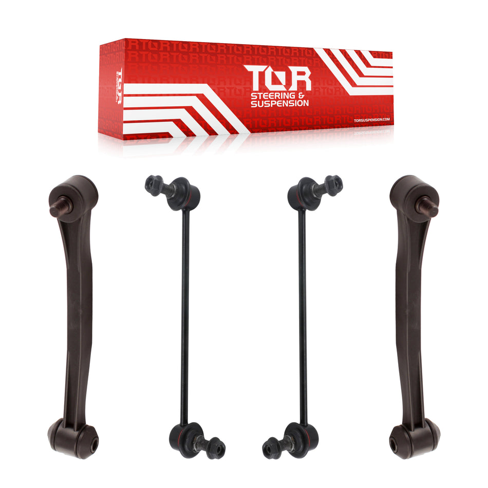 Front Rear Suspension Stabilizer Bar Link Kit For 2003 Mercedes-Benz CLK55 AMG KTR-105413