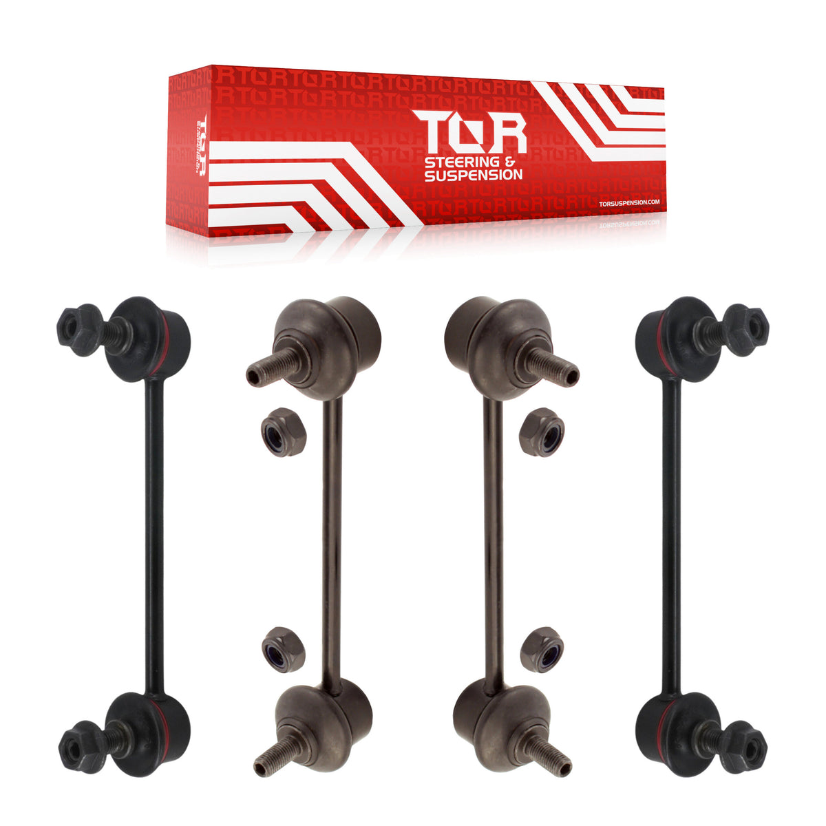 Front Rear Suspension Stabilizer Bar Link Kit For 2002-2005 Porsche 911 GT2 with RWD KTR-105416