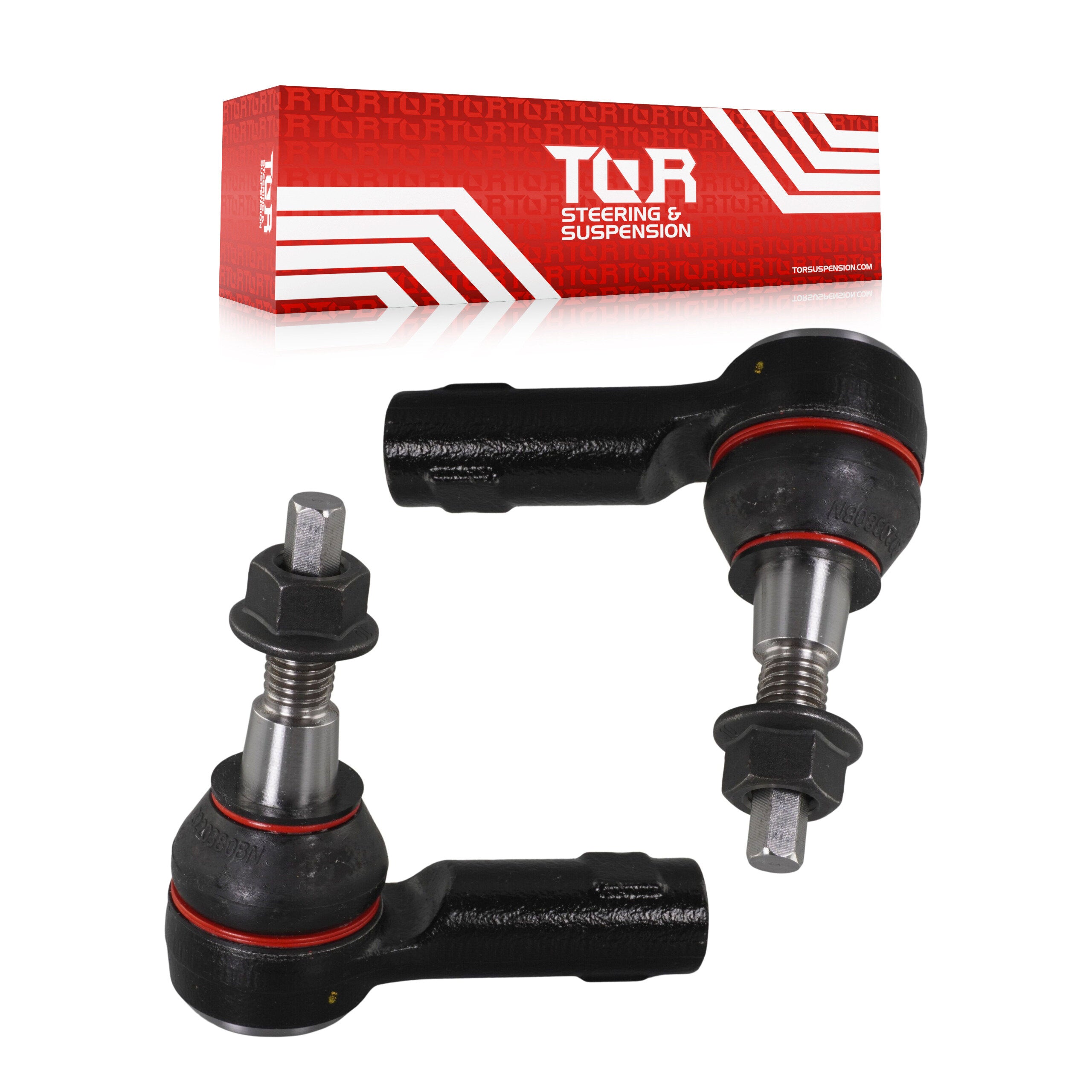 Front Outer Tie Rod End Pair For Ford Transit-250 Transit-150 Transit-350 HD E-Transit KTR-105441