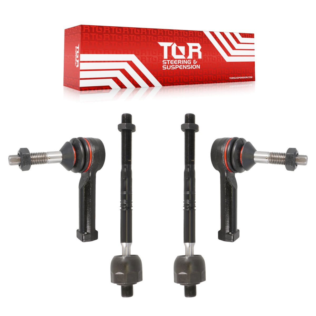 Front Steering Inner & Outer Tie Rod End Kit For Ford Police Responder Hybrid SSV Plug-In KTR-105444