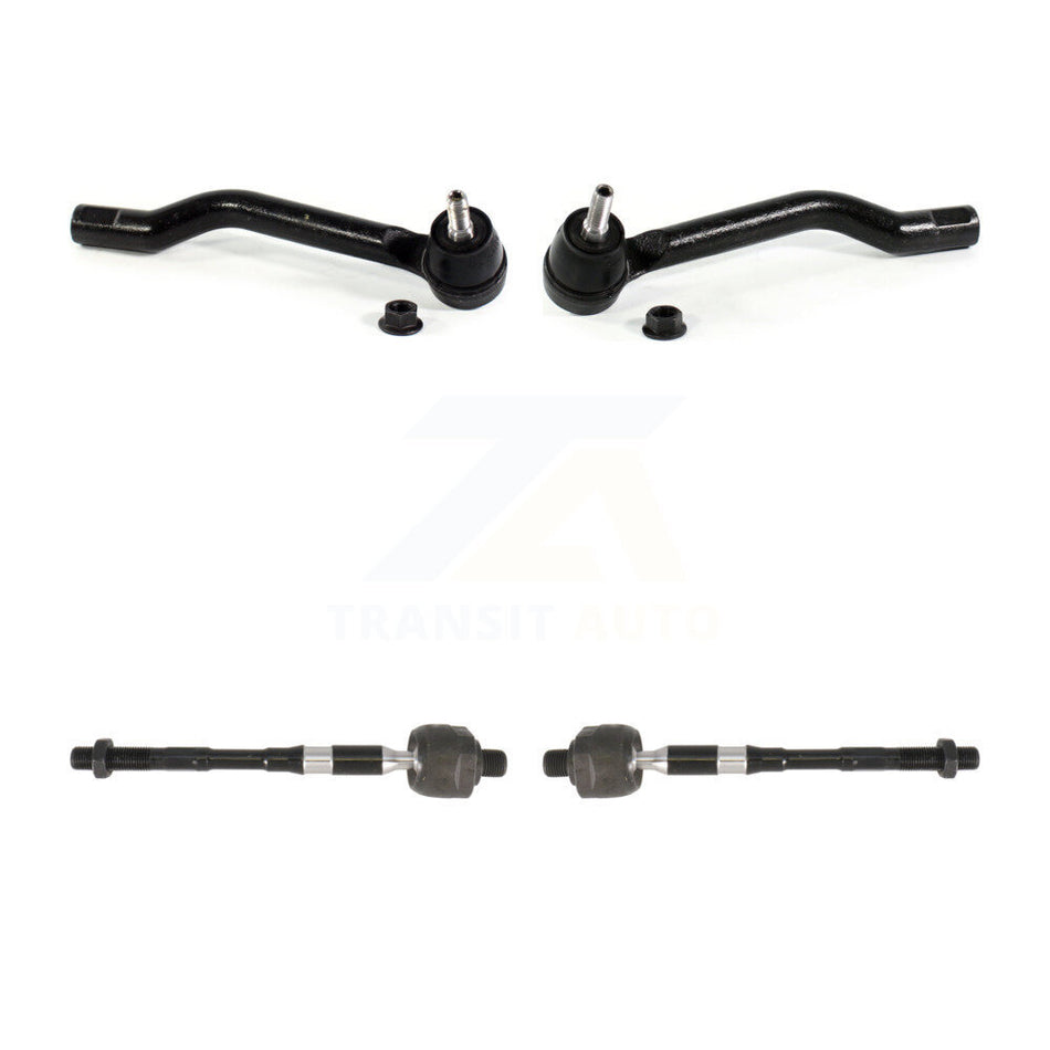 Front Outer & Inner Steering Tie Rod End Kit For Nissan Rogue Sport Qashqai KTR-105456