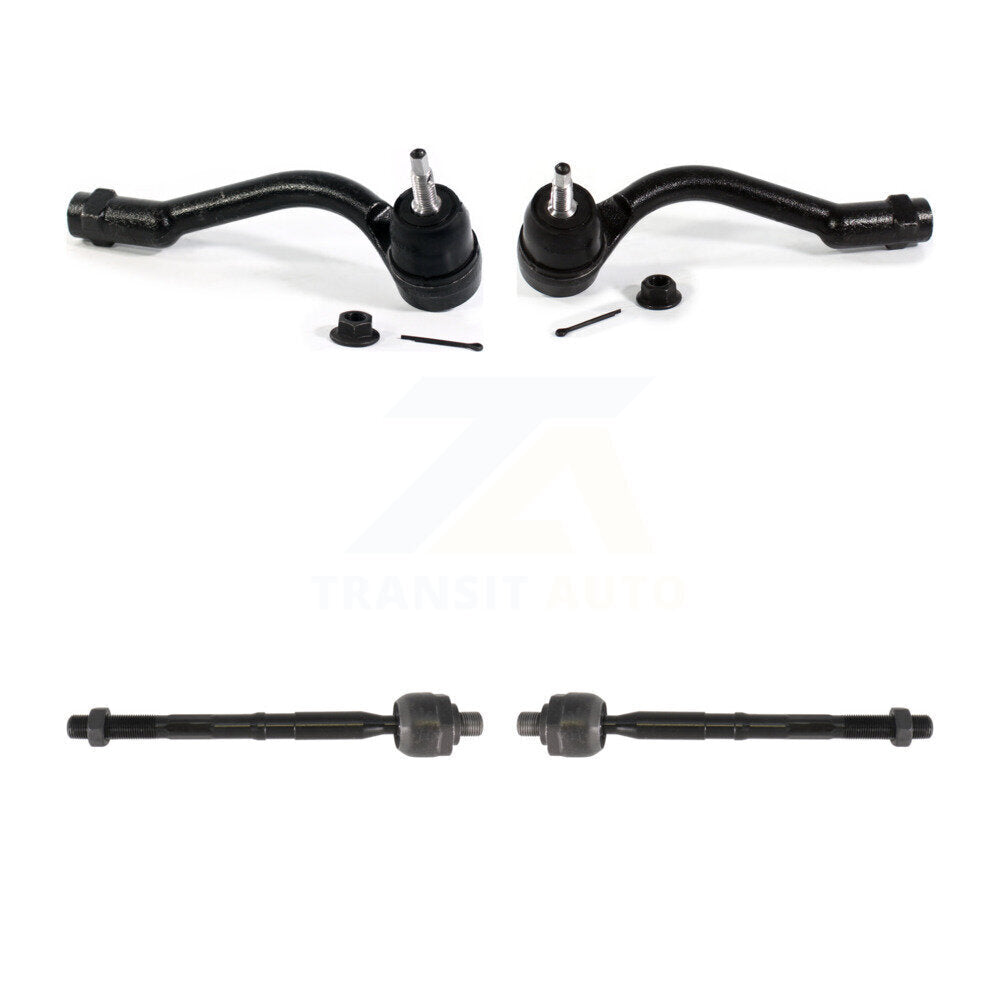 Front Outer & Inner Steering Tie Rod End Kit For Hyundai Tucson Kia Sportage KTR-105457